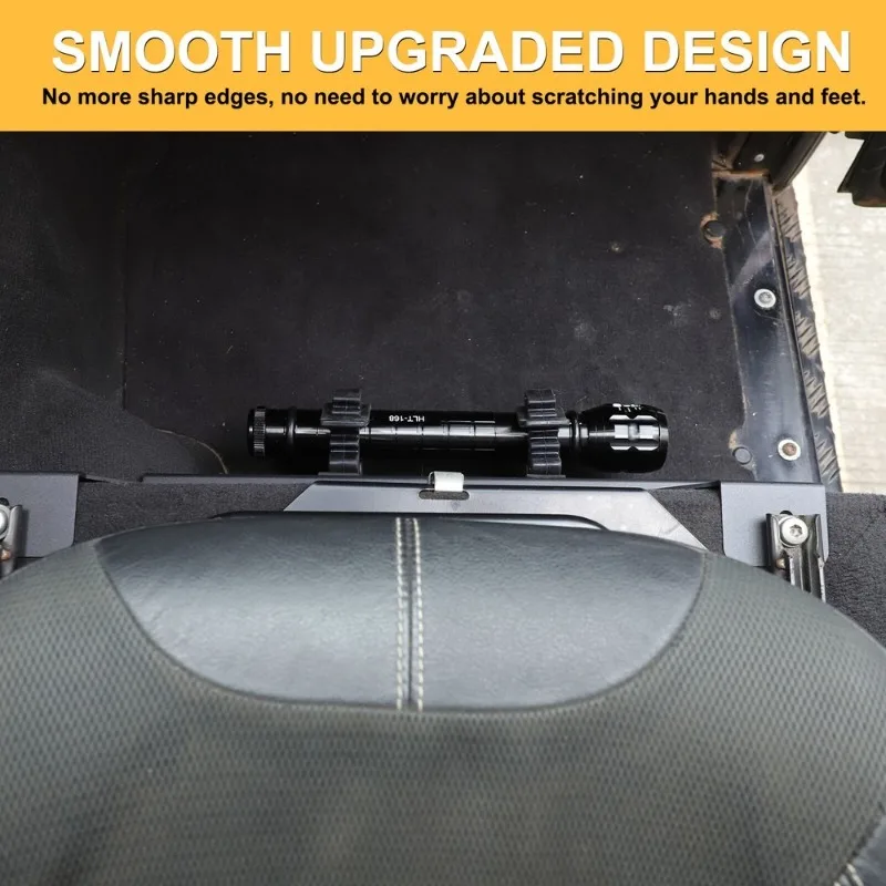 Car Accessories Under 1000 - Aluminum Alloy Black Car Under Seat