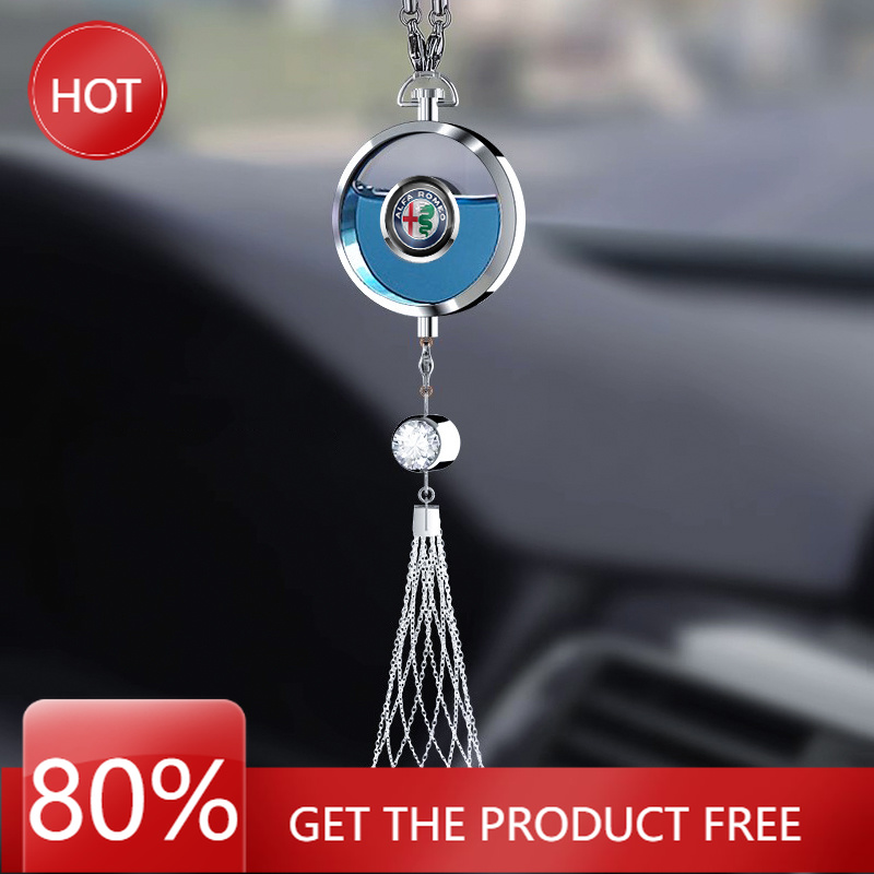 Car Accessories Perfume - Hub Caps Car Rearview Mirror Perfume