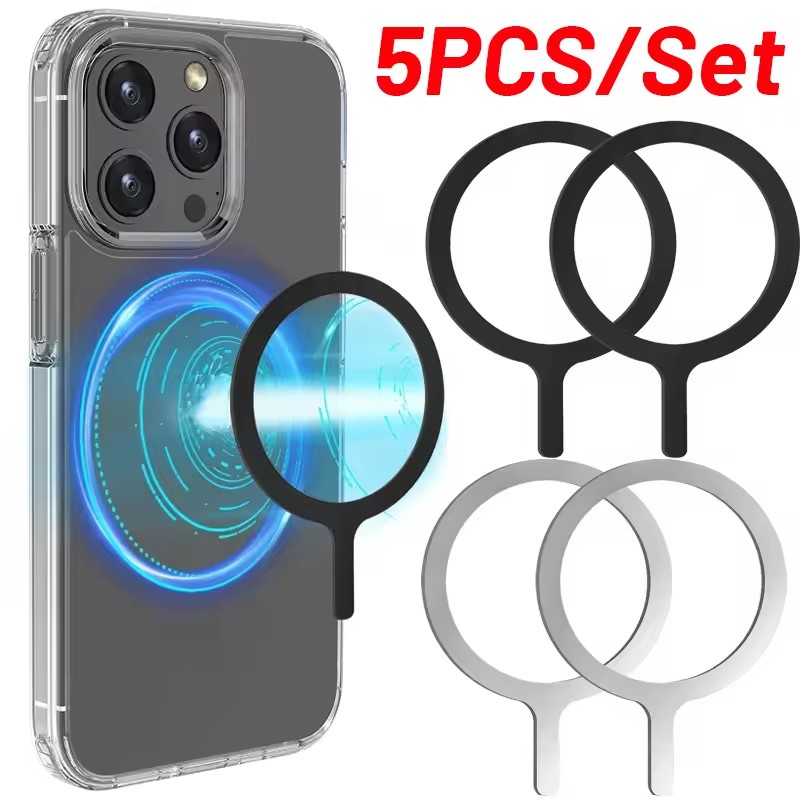 Car Accessories Phone Holder - 5-1pcs Sticker Ring For Magsafe Wireless