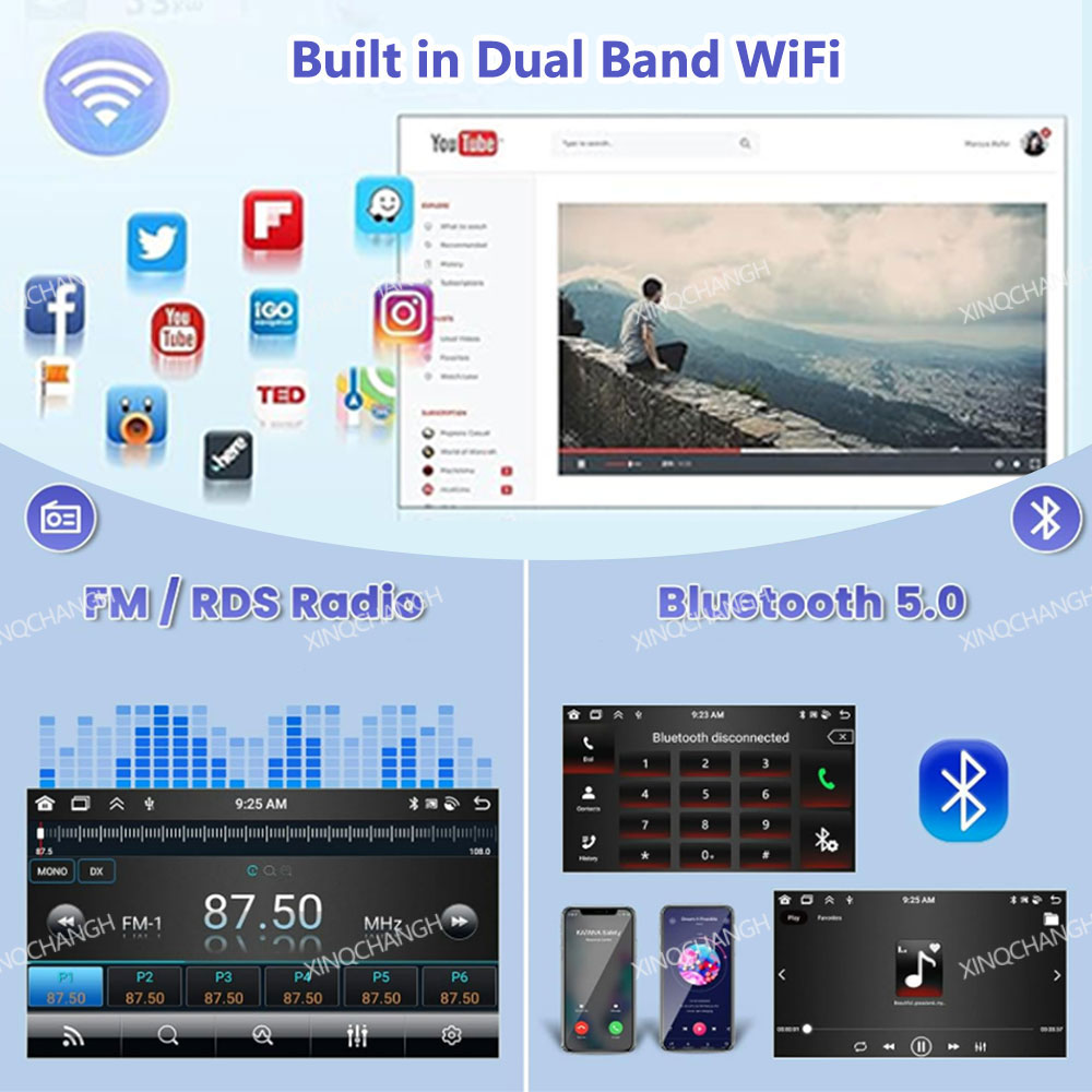 Android 16 Car Radio Carplay A - Car Accessories In India recension och pris