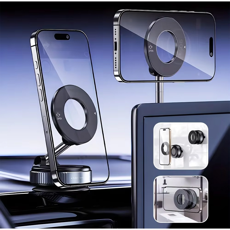 Foldable Magnetic Phone Holder - Car Accessories Phone Holder recension och pris