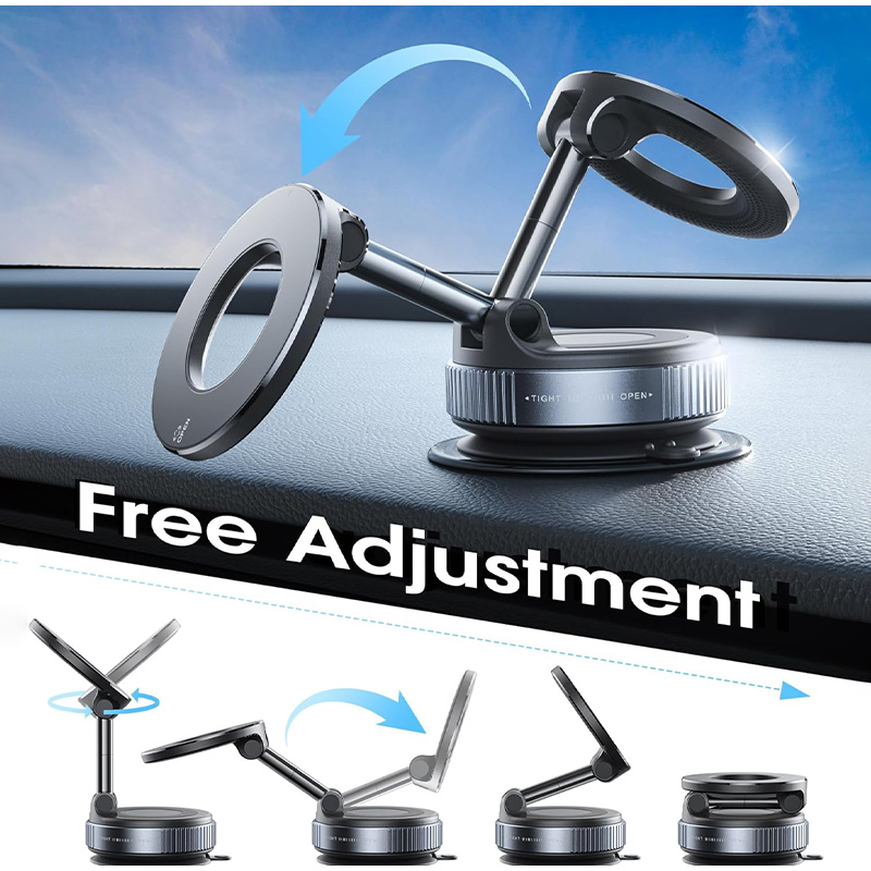 Foldable Magnetic Phone Holder - Car Accessories Phone Holder recension och pris