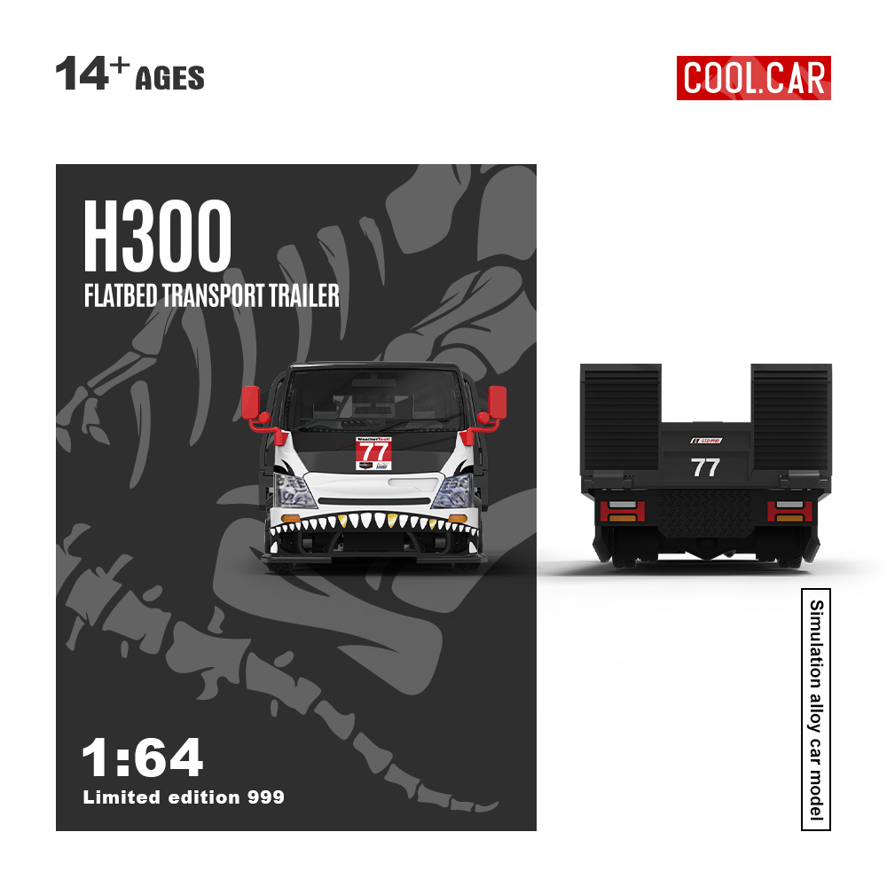 Cool Car 1:64 H300 Flatbed Tra - Car Accessories Company recension och pris