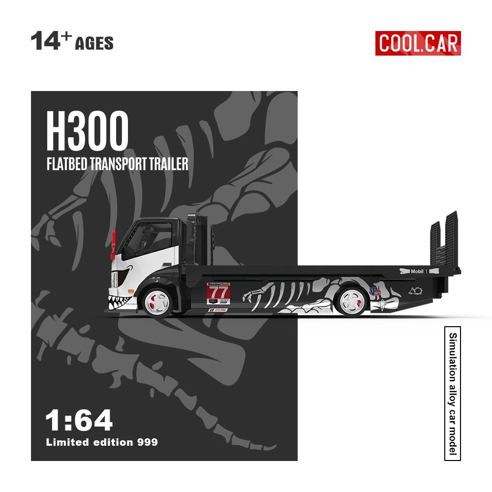 Cool Car 1:64 H300 Flatbed Tra - Car Accessories Company recension och pris