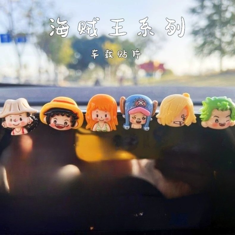 One Piece Cartoon Cute DIY Pat - Car Accessories Wholesale recension och pris
