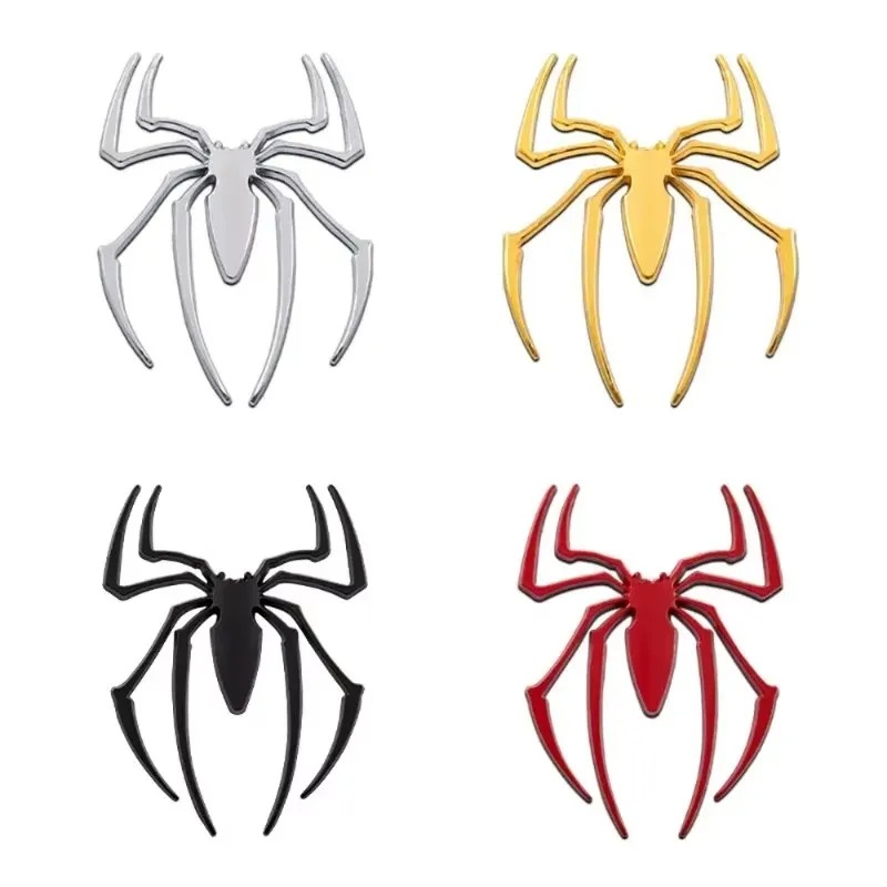 3D metal car stickers, spider  - Car Accessories Exterior recension och pris