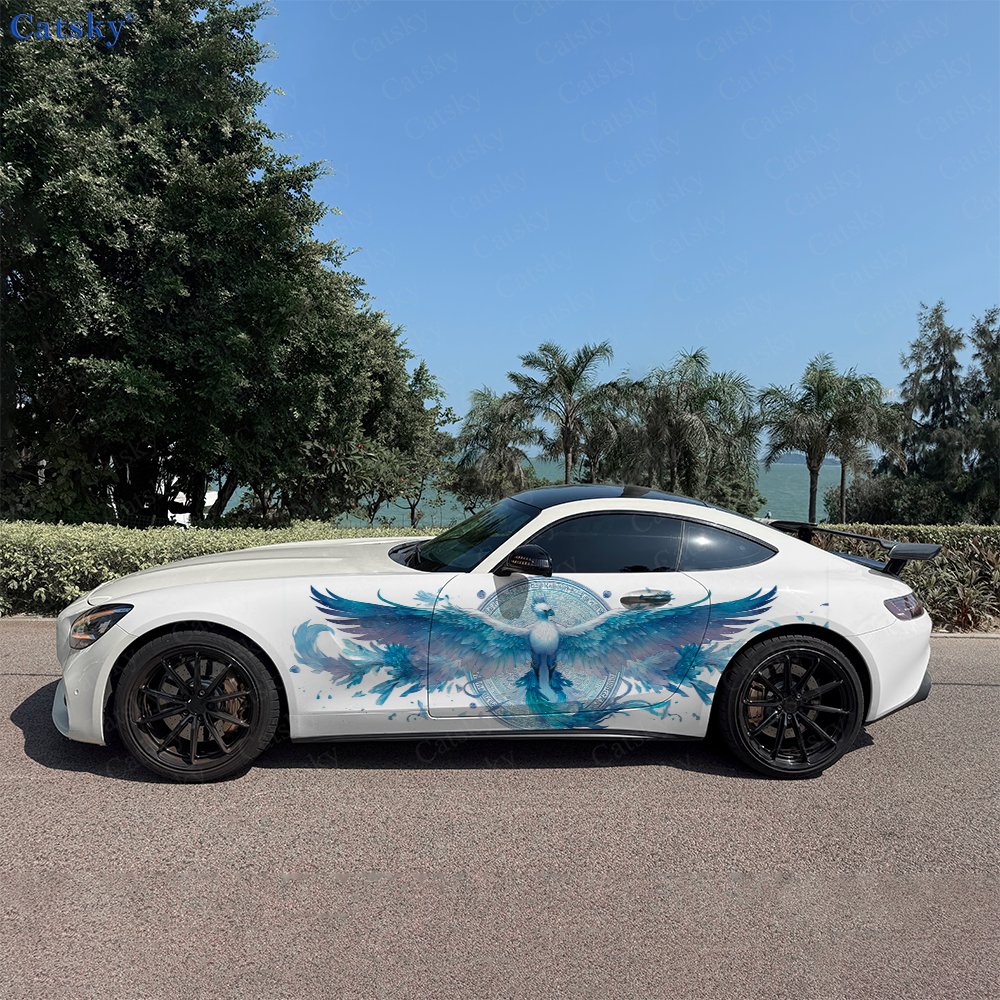 2Pcs Cyan Mist Iridescent Phoe - Car Accessories Phoenix recension och pris