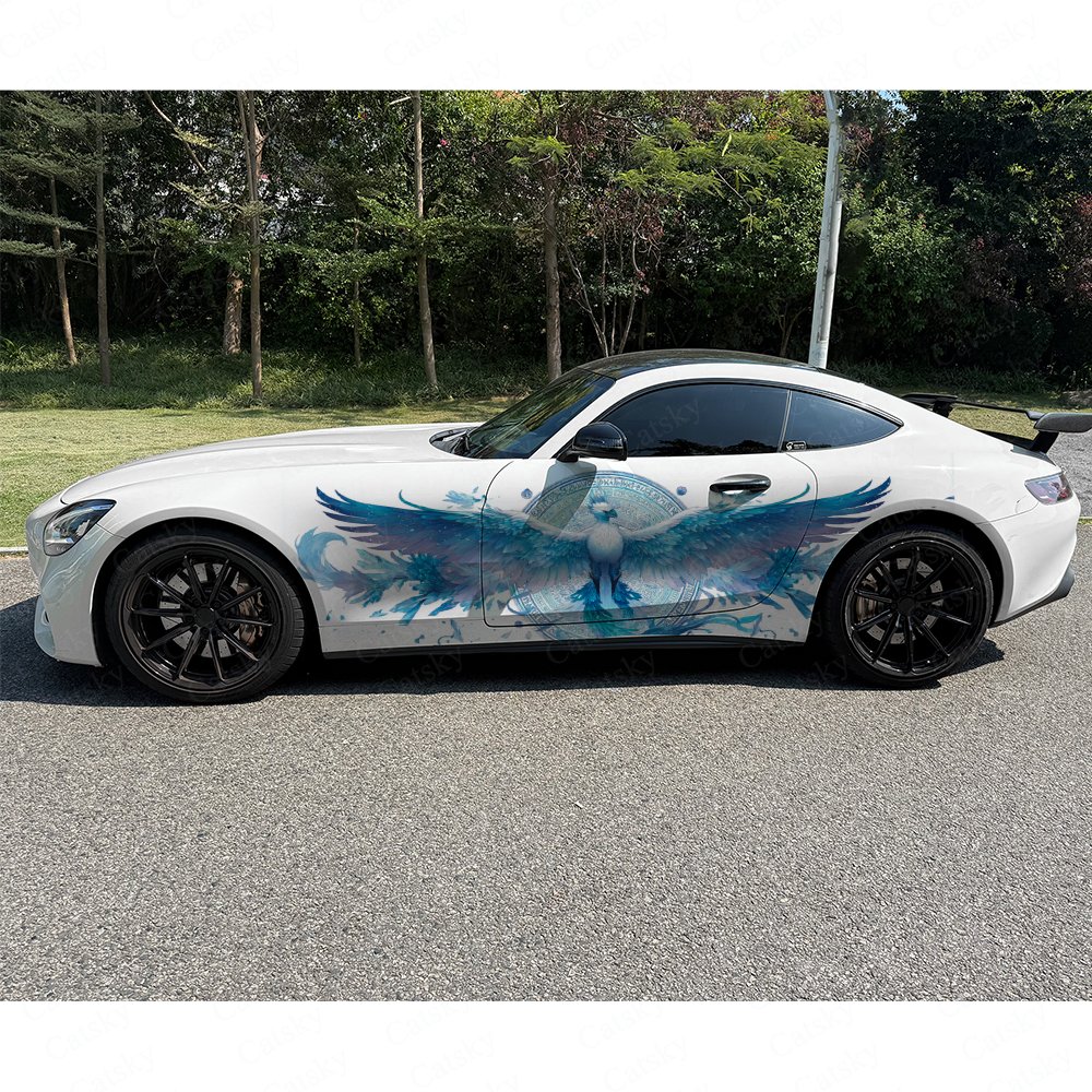 2Pcs Cyan Mist Iridescent Phoe - Car Accessories Phoenix recension och pris