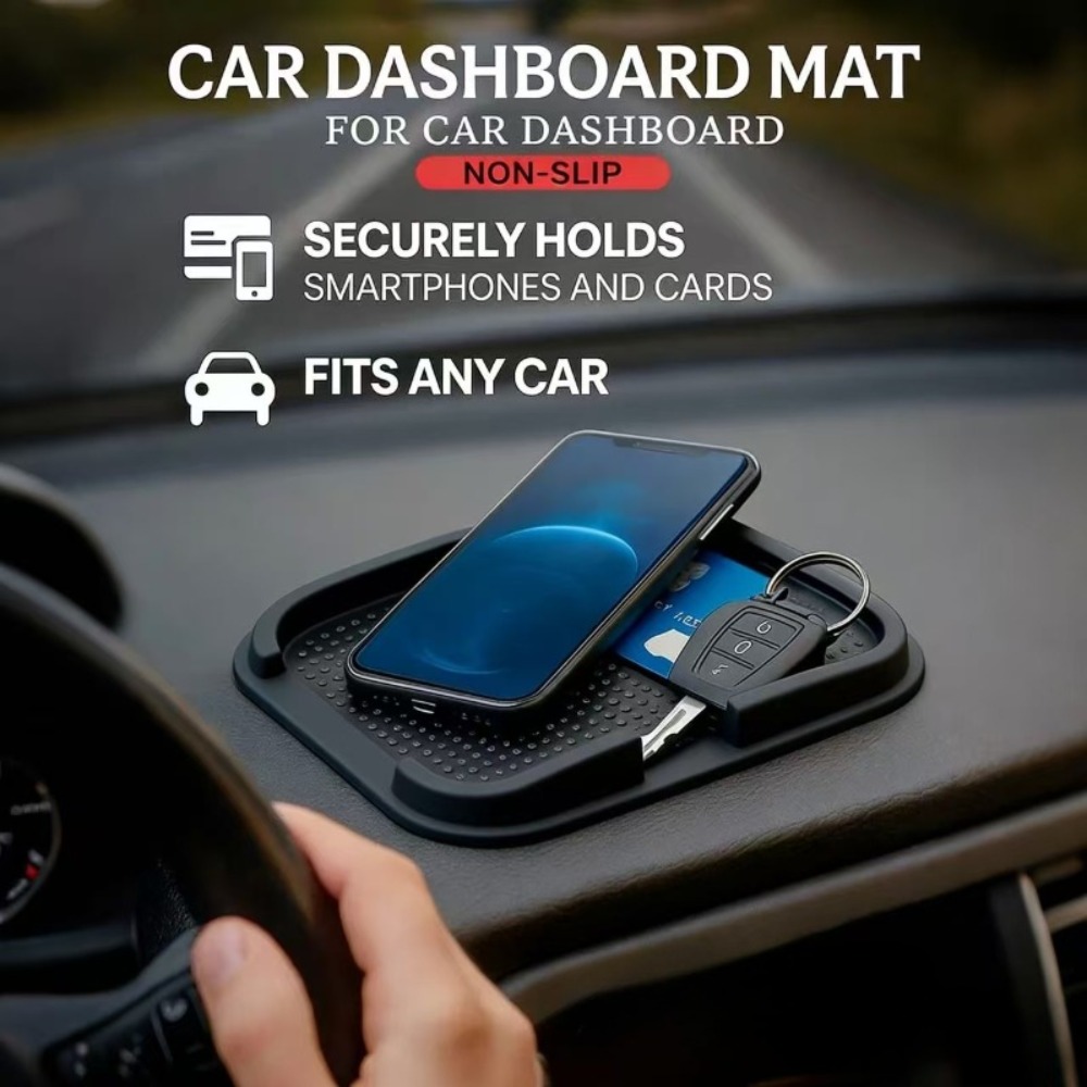 Silicone Anti Slip Mat Car Das - Car Accessories Phone Holder recension och pris