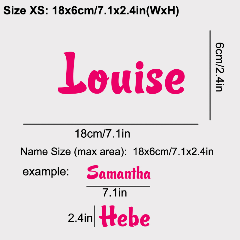 Personalized Name Vinyl Decal  - Car Accessories Name recension och pris