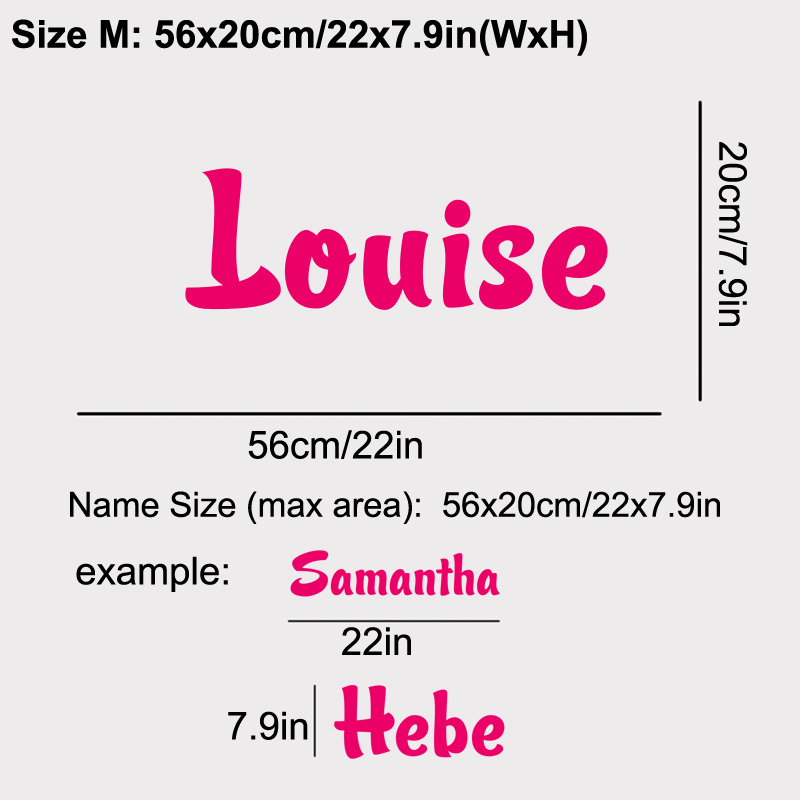 Personalized Name Vinyl Decal  - Car Accessories Name recension och pris