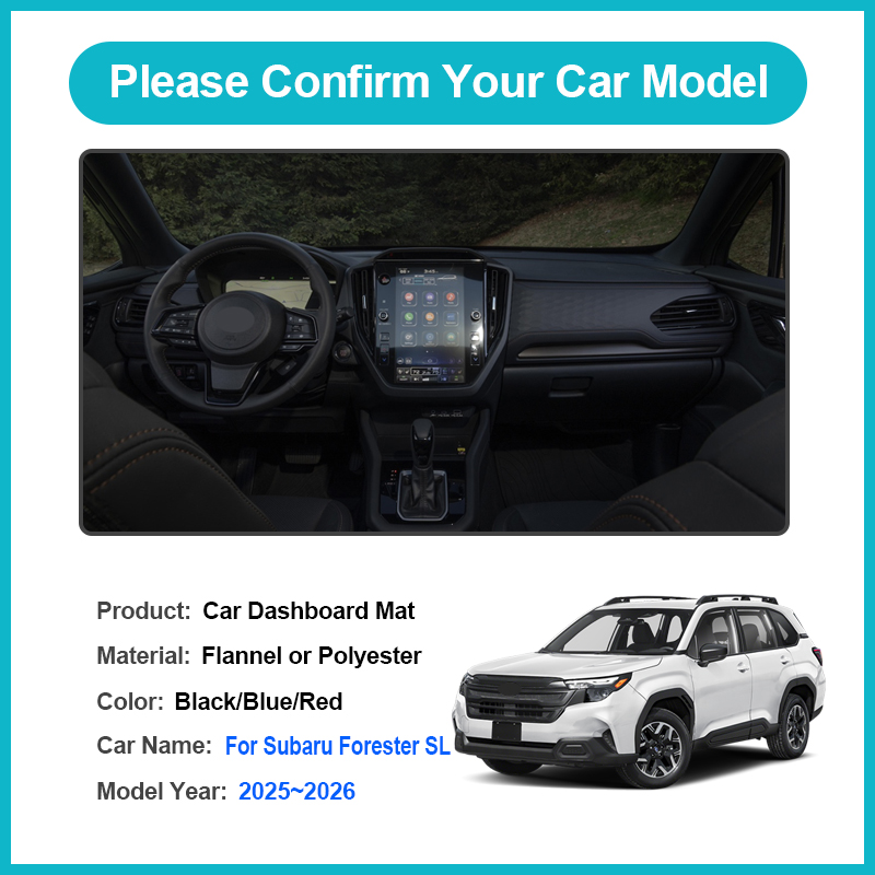 For Subaru Forester SL 2025 20 - Car Anti-Slip Dashboard Mat recension och pris