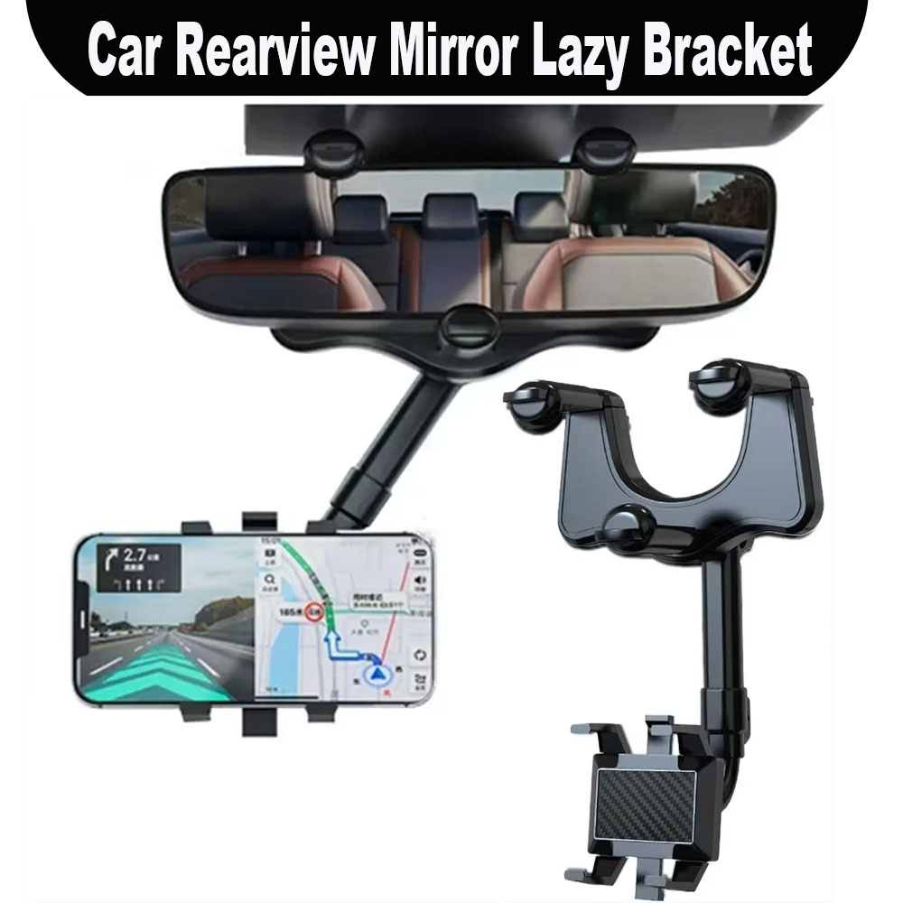Multifunctional Car Rearview M - Car Accessories Phone Holder recension och pris