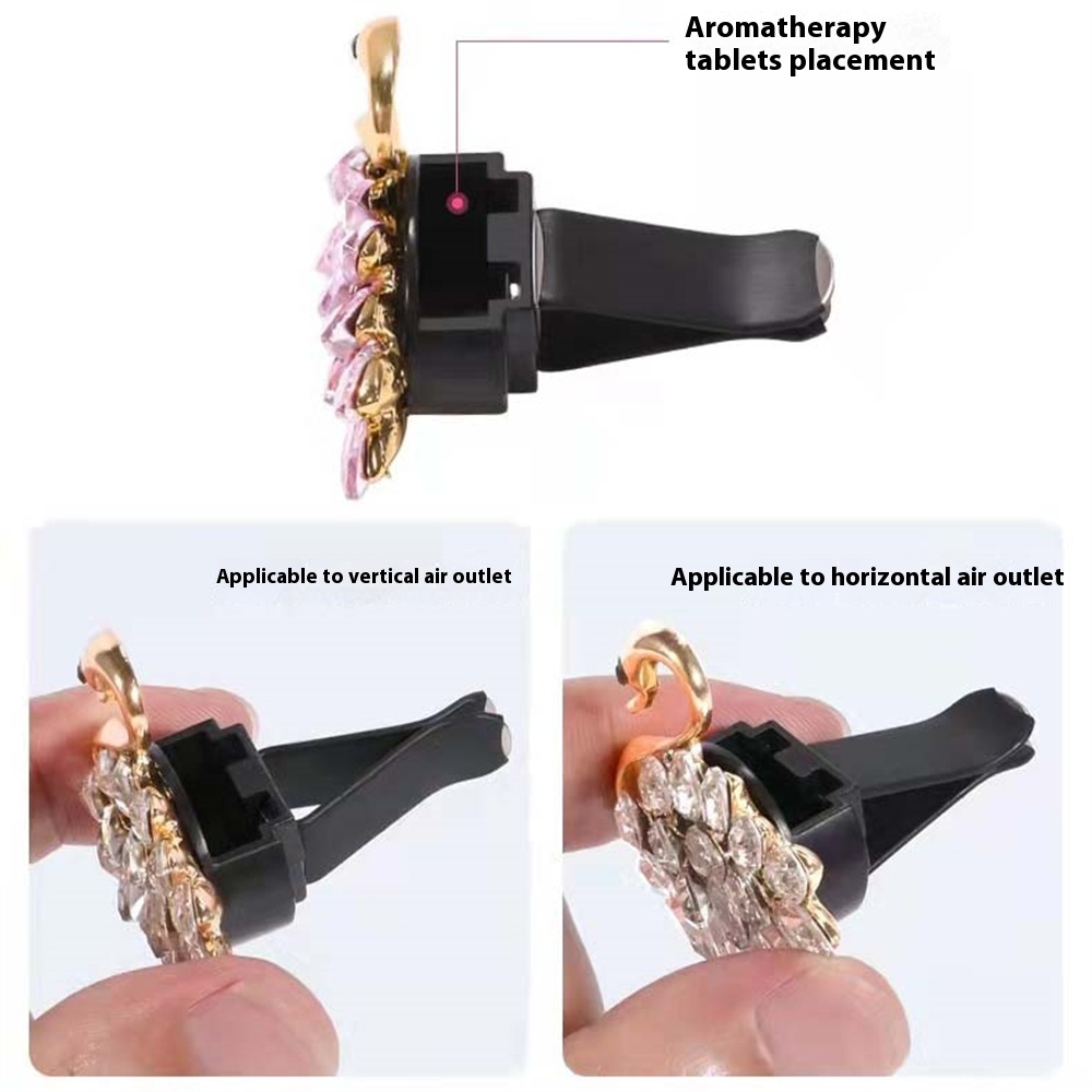 1pc Car Outlet Vent Perfume Cl - Car Accessories Perfume recension och pris