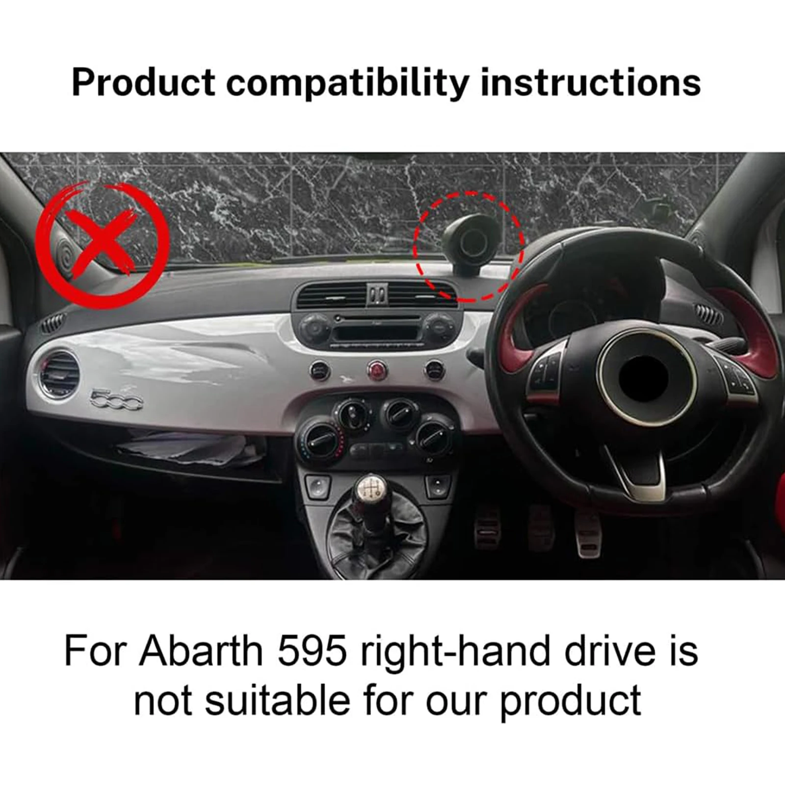 Car Dashboard Cover Pad for Ab - Car Anti-Slip Dashboard Mat recension och pris