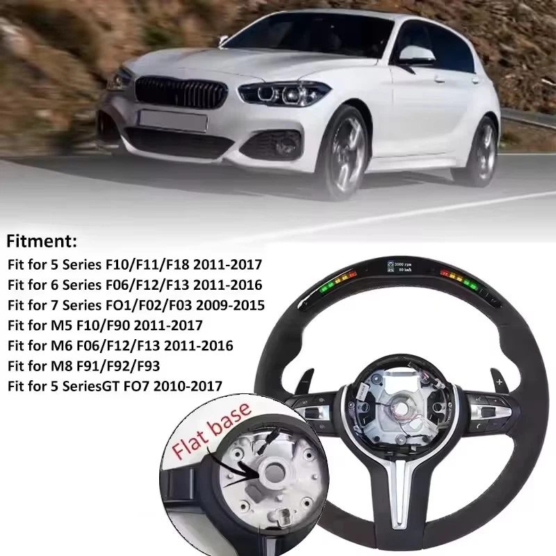 Car Steering Wheel Leather For - Car Accessories Company recension och pris