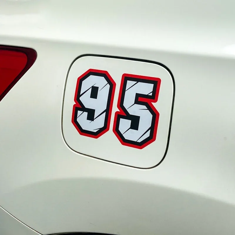 Car Sticker Racing Number 1 2  - Car Accessories Racing recension och pris