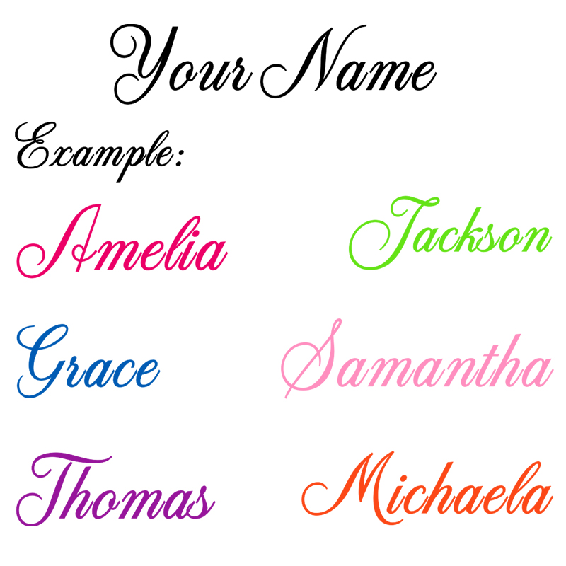 Personalized Name Vinyl Decal  - Car Accessories Name recension och pris