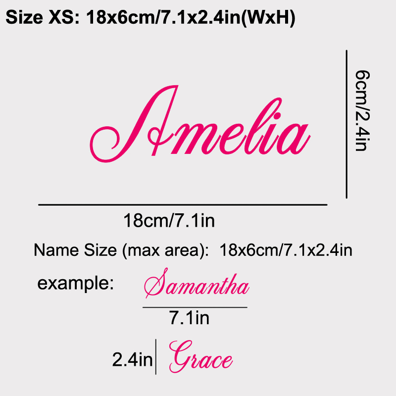Personalized Name Vinyl Decal  - Car Accessories Name recension och pris