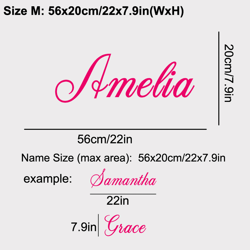 Personalized Name Vinyl Decal  - Car Accessories Name recension och pris