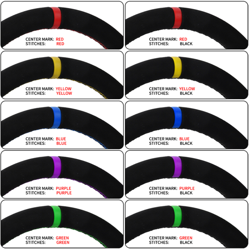 Suede Racing Steering Wheel Su - Car Accessories Racing recension och pris