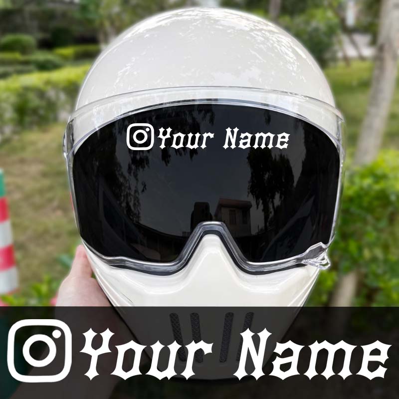 1PC Gothic Custom Your Name Pe - Car Accessories Name recension och pris