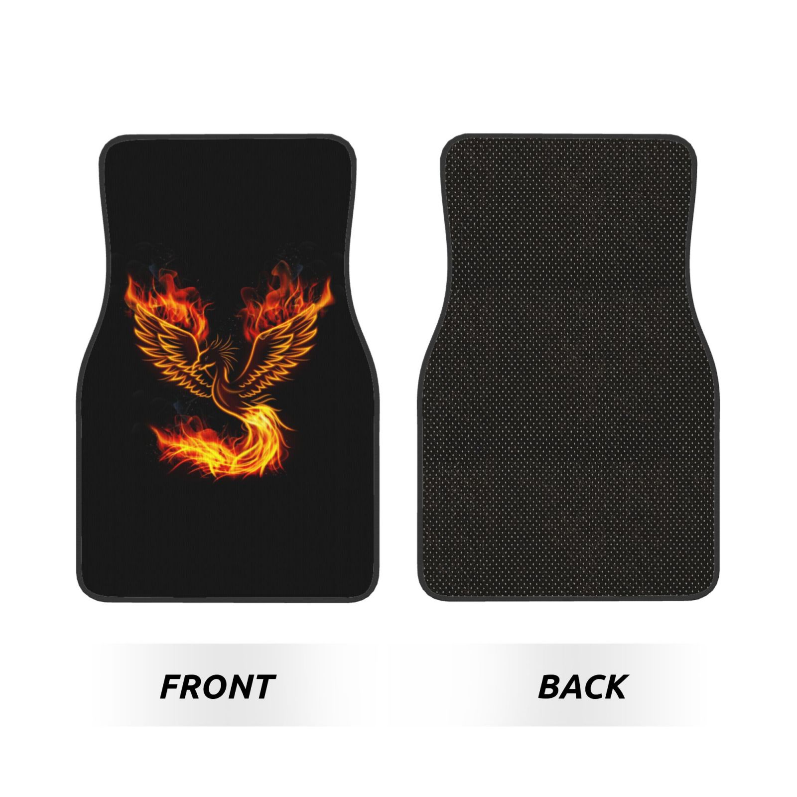 Flame Bird Fire Phoenix Print  - Car Accessories Phoenix recension och pris