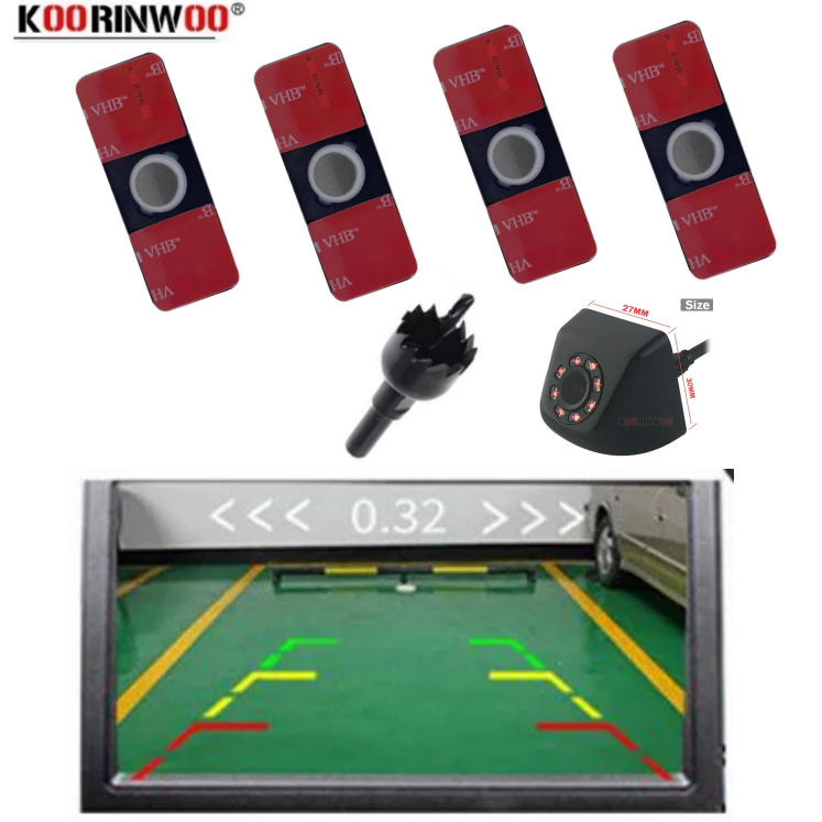 Cars Sensor Kit 16.5MM Parktro - Car Accessories In India recension och pris