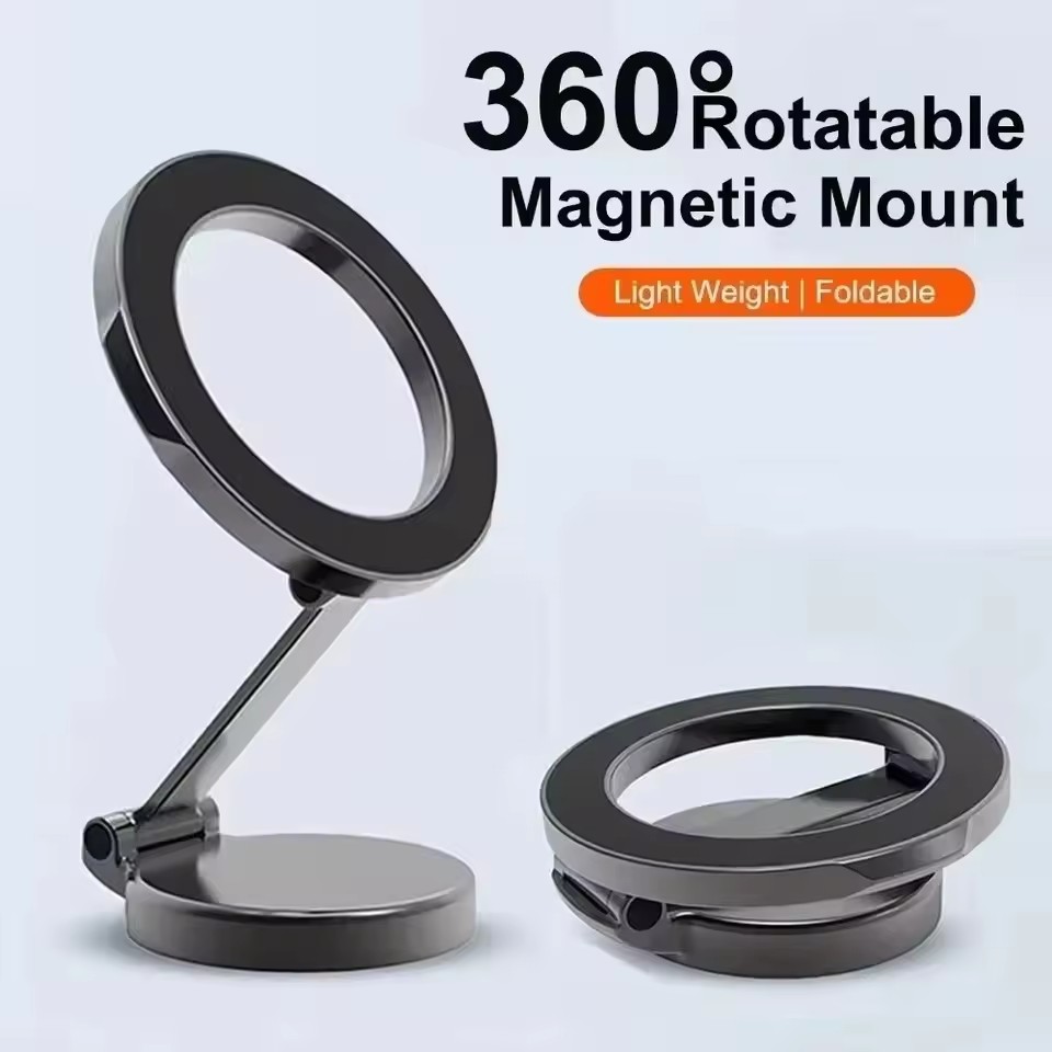 Foldable Magnetic Car Mobile P - Car Accessories Phone Holder recension och pris