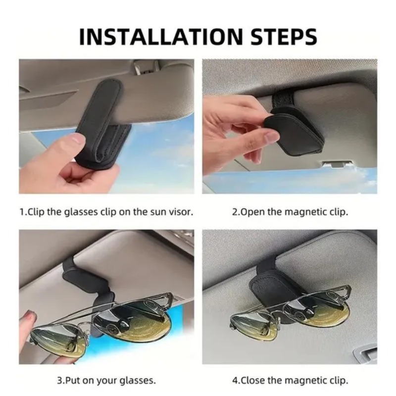 Car Sun Visor Glasses Case Hol - Car Accessories Company recension och pris