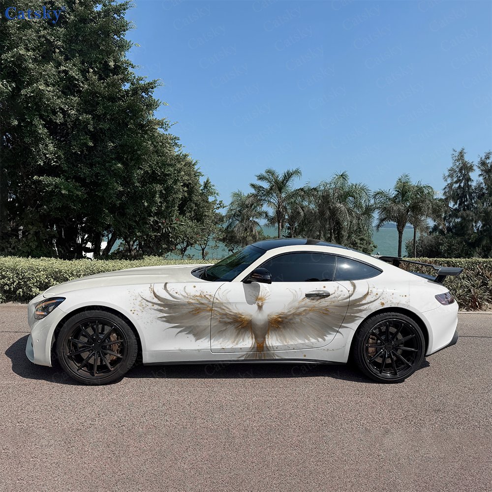 2pcs Mythical Golden Speckle P - Car Accessories Phoenix recension och pris