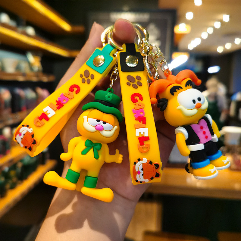 Creative Garfield Keychain Car - Car Accessories Wholesale recension och pris