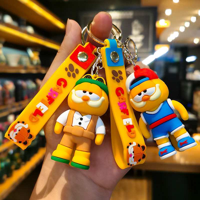 Creative Garfield Keychain Car - Car Accessories Wholesale recension och pris