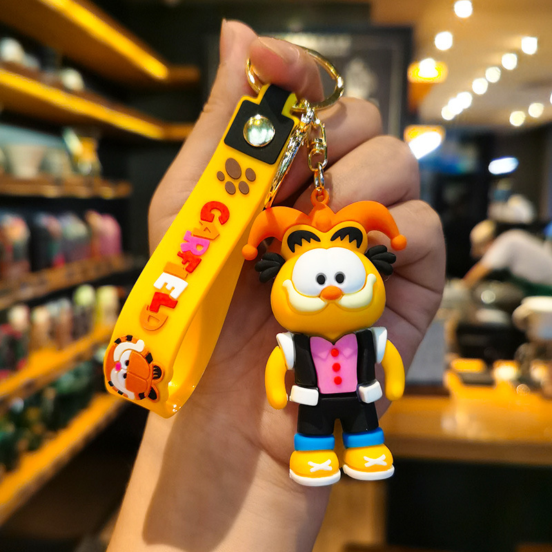 Creative Garfield Keychain Car - Car Accessories Wholesale recension och pris