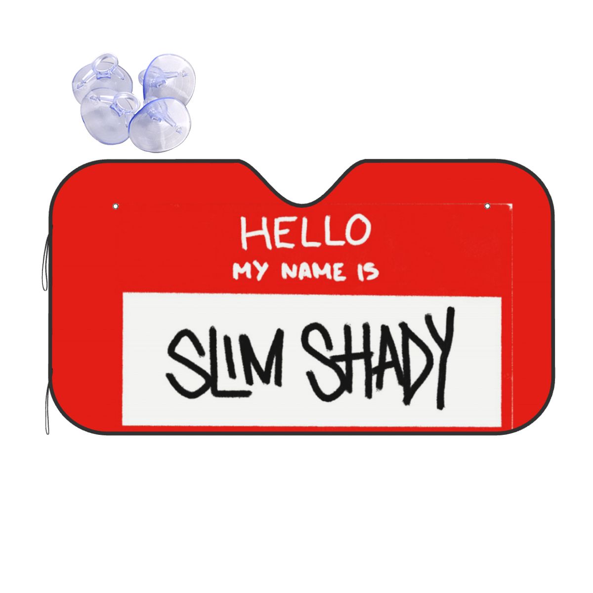 Hello My Name Is Slim Shady Em - Car Accessories Name recension och pris