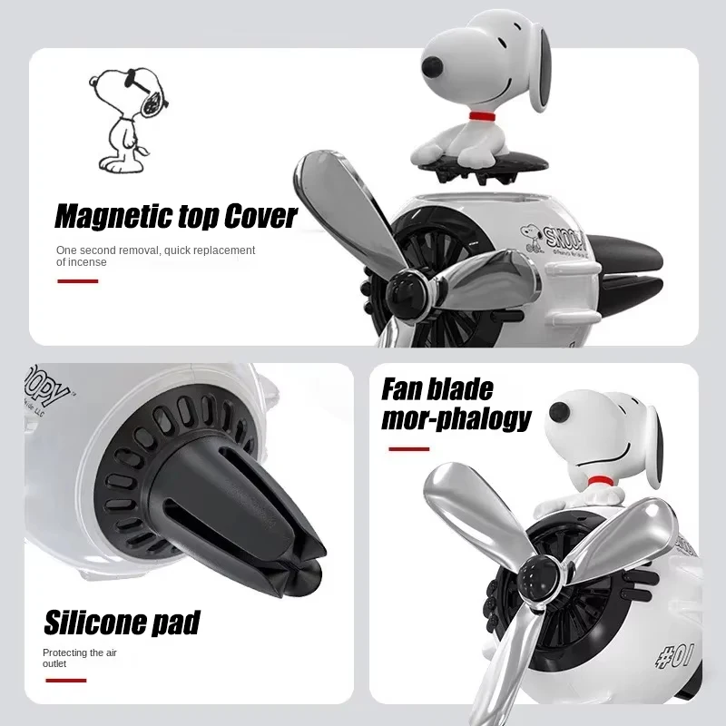 Kawaii Pilot Snoopy Car Aromat - Car Accessories Perfume recension och pris