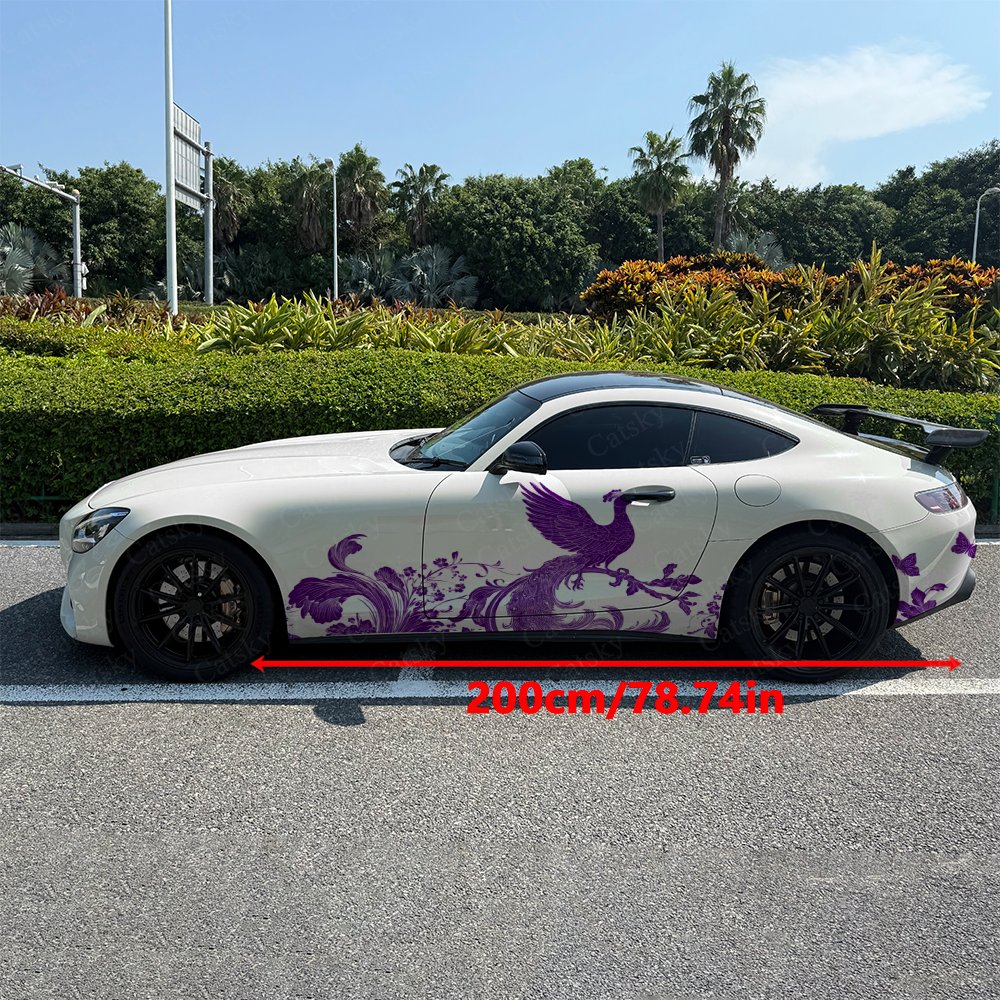 2pcs Graceful Mythical Phoenix - Car Accessories Phoenix recension och pris