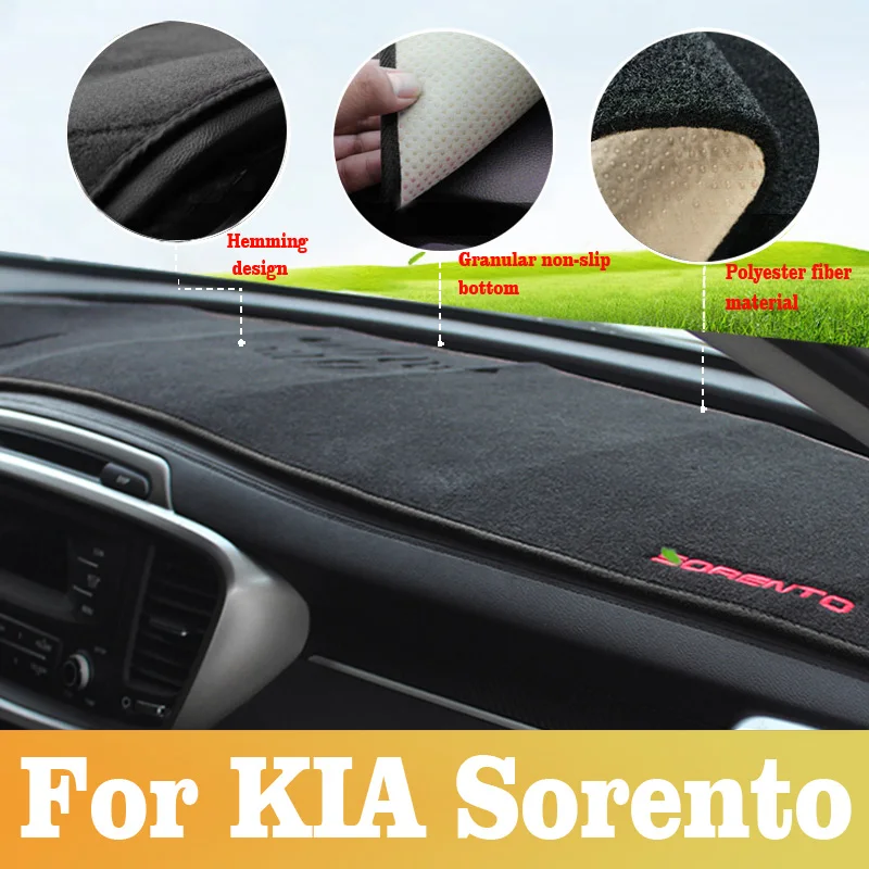 For Kia Sorento 2015~2024 Car  - Car Anti-Slip Dashboard Mat recension och pris