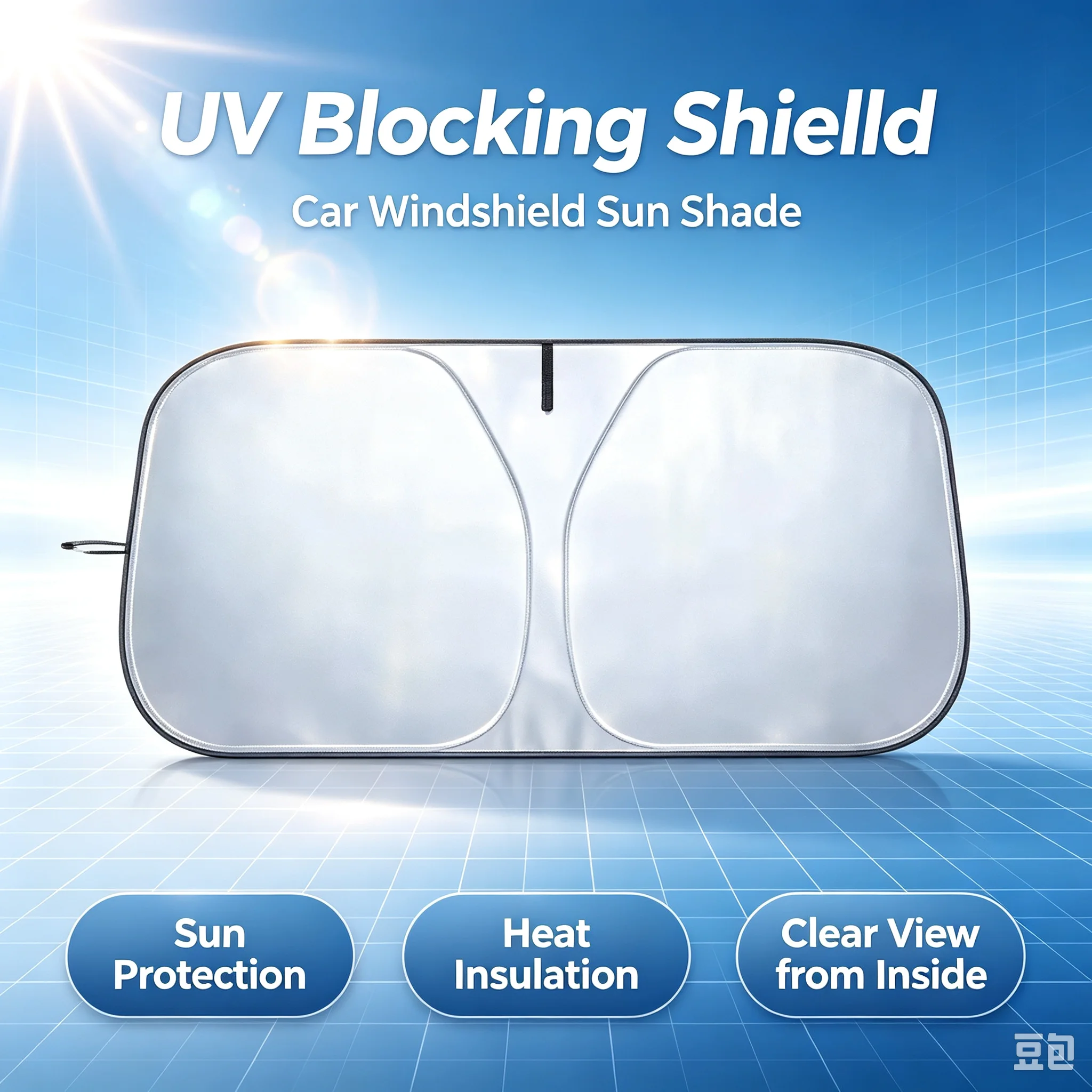 Car Front Window Sunshade UV P - Car Accessories Company recension och pris