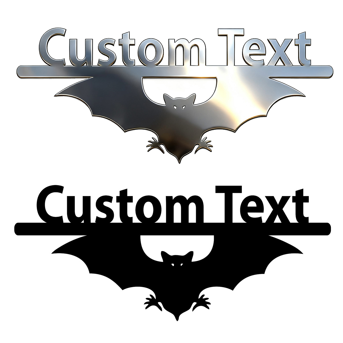 1PC Cool Halloween Bat Classic - Car Accessories Name recension och pris