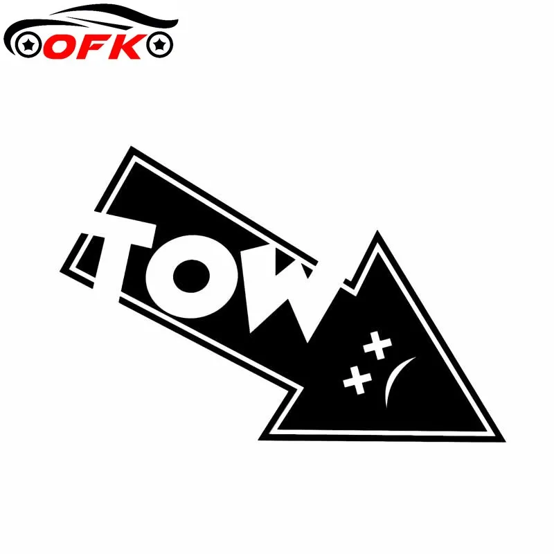 Tow Hook Arrow Vinyl Decal Car - Car Accessories Racing recension och pris