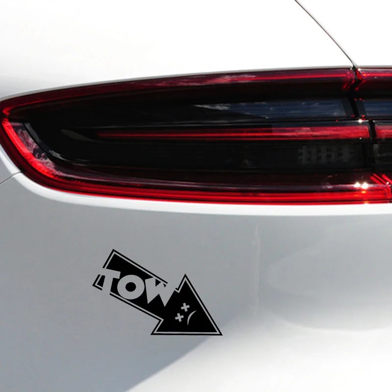 Tow Hook Arrow Vinyl Decal Car - Car Accessories Racing recension och pris
